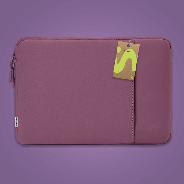 imoshion Laptop Hülle 15-16 Zoll - Laptop Sleeve mit Fach - Royal Plum