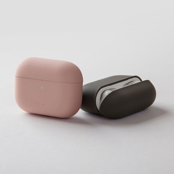 Uniq Lino Hybrid Liquid Silicone Case für Apple AirPods 3 (2021) - Blush Pink