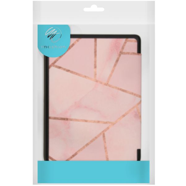 imoshion Design Slim Hard Sleepcover mit Stand für das Kobo Libra 2 / Tolino Vision 6 - Pink Graphic