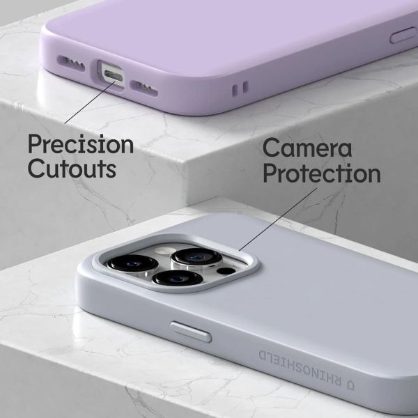 RhinoShield SolidSuit Backcover für das iPhone 14 - Violet