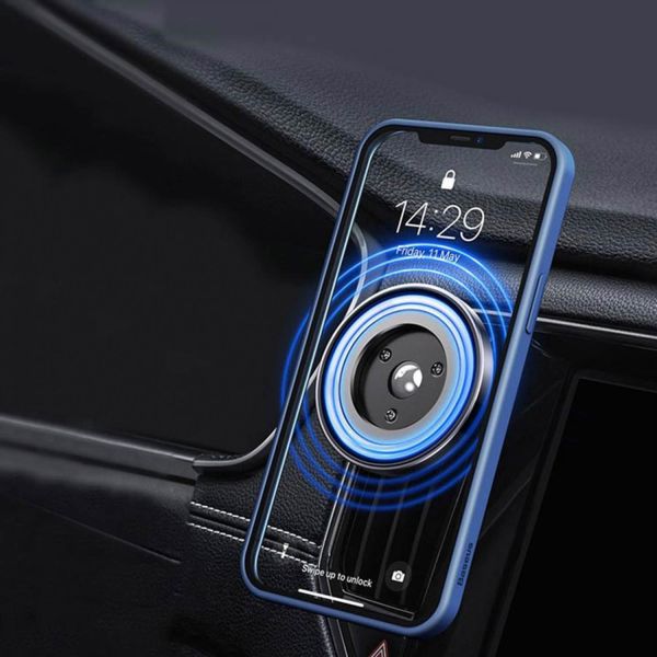 Baseus Radar Magnetic Car Mount für das Samsung Galaxy S23 - Handyhalterungung Auto - Lüftungsgitter - Armaturenbrett - Magnetisch - Schwarz