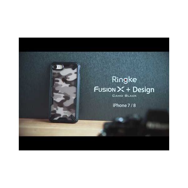 Ringke Fusion X Design Backcover Schwarz Samsung Galaxy S20 Plus
