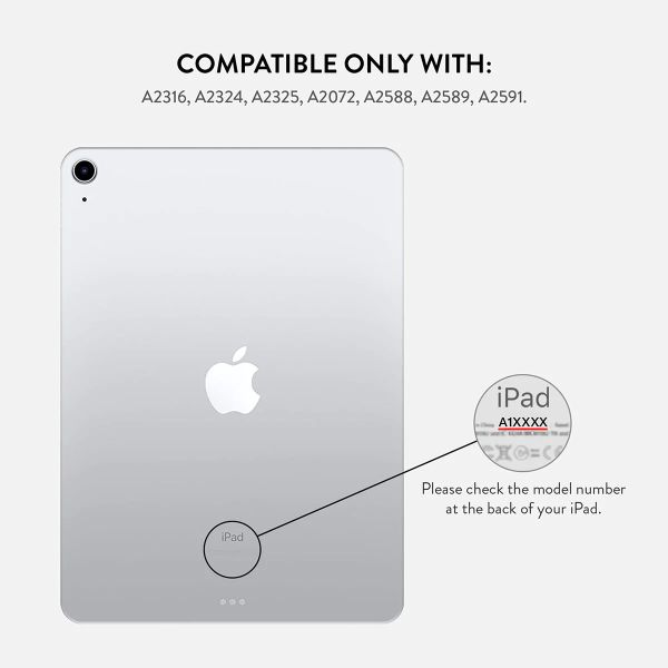 Burga Tablet Case für das iPad Air 5 (2022) / Air 4 (2020) - Old Money
