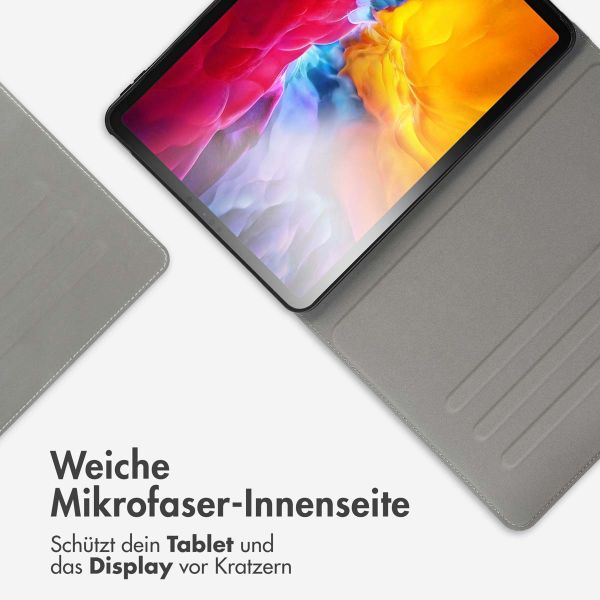 Accezz Classic Tablet Case für das iPad Pro 12.9 (2022) / Pro 12.9 (2021) / Pro 12.9 (2020) - Dunkelblau