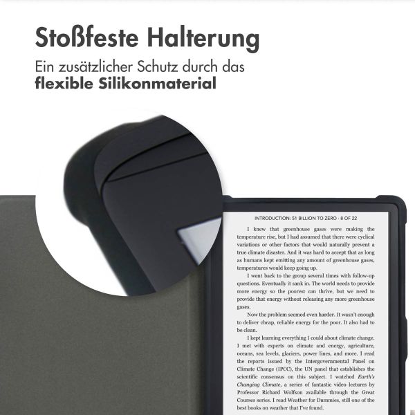 imoshion Design Slim Soft Case Sleepcover für das Pocketbook Touch Lux 5 / HD 3 / Basic Lux 4 / Vivlio Lux 5 - Leopard