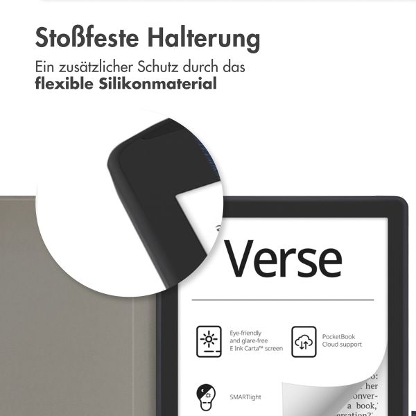 imoshion Slim Soft Case Sleepcover für das Pocketbook Verse / Verse Pro / Vivlio Light / Light HD - Rose Gold