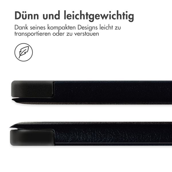 iMoshion Design Trifold Klapphülle für das iPad Pro 11 (2024) M4 - Don't touch