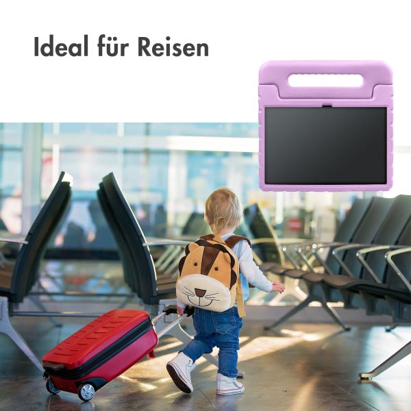 imoshion Schutzhülle mit Handgriff kindersicher für das iPad 10 (2022) 10.9 Zoll - Lila