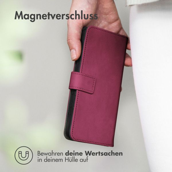 imoshion Luxuriöse Klapphülle für das iPhone 8 Plus / 7 Plus - Bordeaux