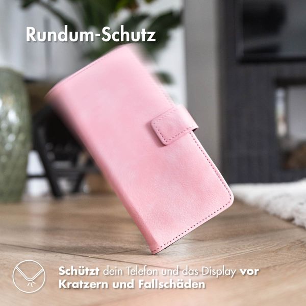 imoshion Luxuriöse Klapphülle Samsung Galaxy A02s - Rosa