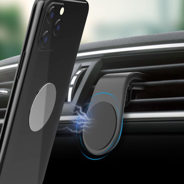 Accezz Handyhalterung für das Auto für das iPhone 8 - Universell - Lüftungsgitter - Magnetisch - Schwarz