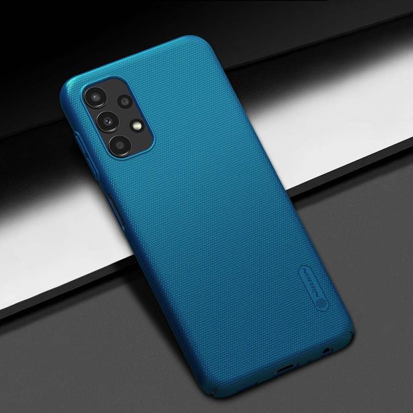Nillkin Super Frosted Shield Case für das Xiaomi Poco X4 Pro 5G - Blau