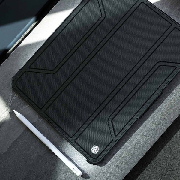 Nillkin Bumper Pro Case für das iPad Air 11 Zoll (2024) M2 / Air 5 (2022) / Air 4 (2020) / Pro 11 (2018 - 2022) - Schwarz