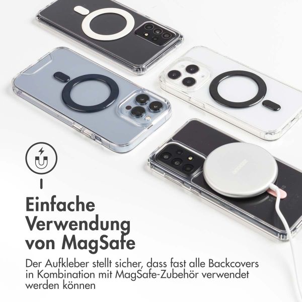 imoshion MagSafe-Aufkleber mit Installationshilfe - Weiß