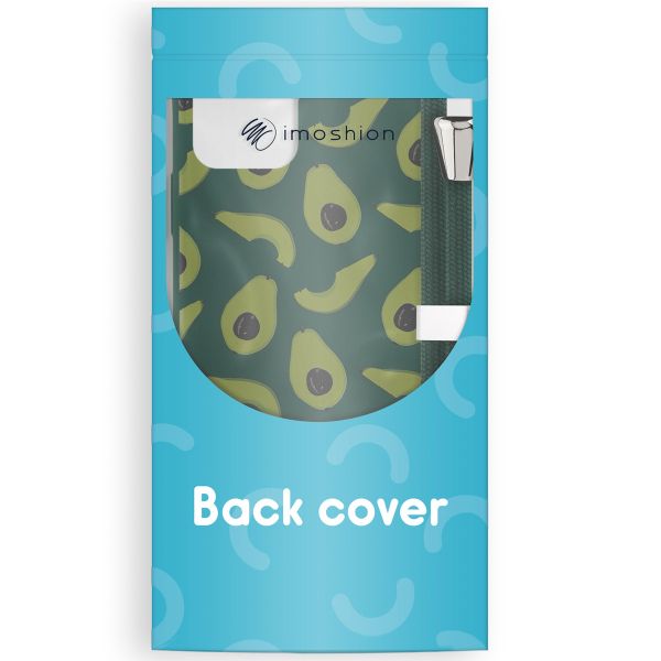 iMoshion Silikonhülle design mit Band für das iPhone 15 Pro Max - Avocado Green