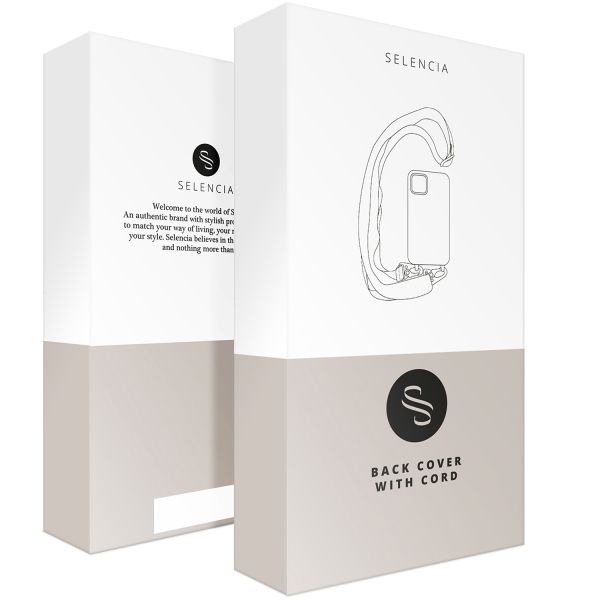 Selencia Silikonhülle mit abnehmbarem Band für das Samsung Galaxy S23 Ultra - Türkis