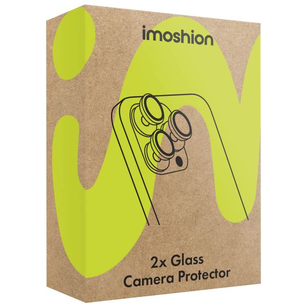 imoshion ﻿2er-Pack Objektivschutz für Kamera für das iPhone 14 Pro / 14 Pro Max - Violett