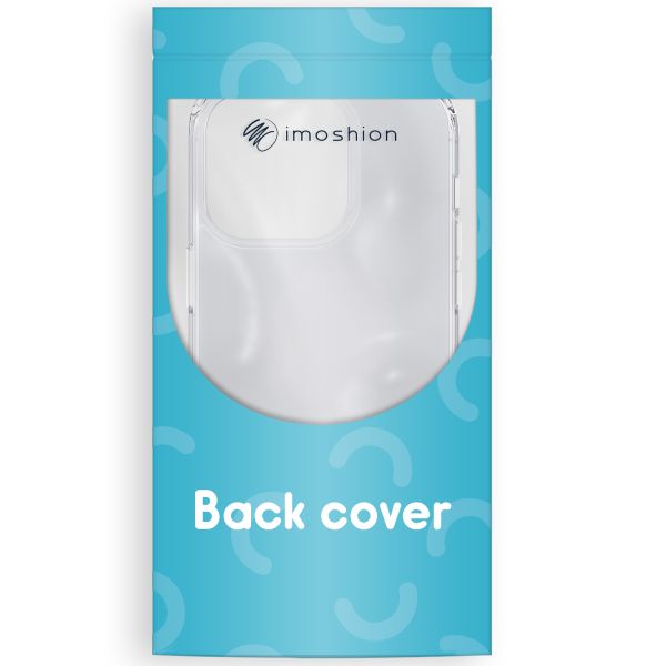 iMoshion Back Cover mit Ständer für das iPhone 15 Pro Max - Transparent