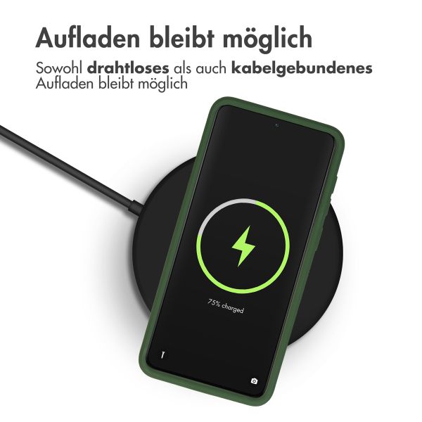 imoshion Back Cover mit Kameraschieber für das iPhone 13 - Dunkelgrün