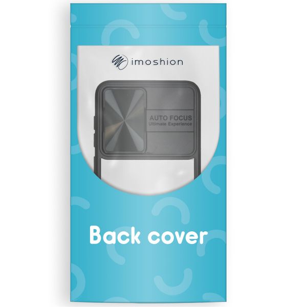 imoshion Back Cover mit Kameraschieber für das iPhone 14 - Schwarz