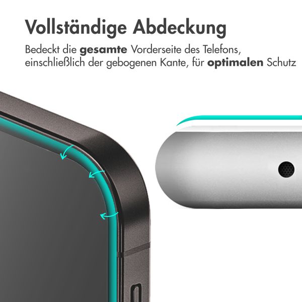 Accezz Full Cover Screen Protector aus gehärtetem Glas für das Oppo Reno 11