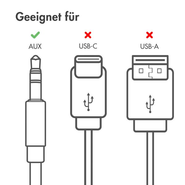 imoshion In-ear Kopfhörer - Kabelgebundene Kopfhörer - Mit AUX / 3,5 mm Klinkenanschluss - Schwarz