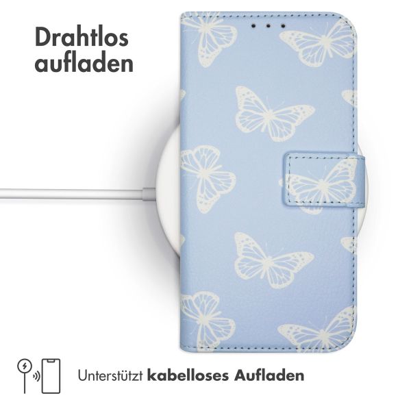 imoshion ﻿Design Klapphülle für das Samsung Galaxy S22 - Butterfly