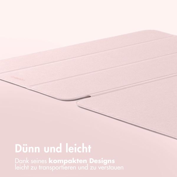 imoshion Magnetic Klapphülle für das iPad Air 11 Zoll (2024) M2 / Air 5 (2022) / Air 4 (2020) - Rosa