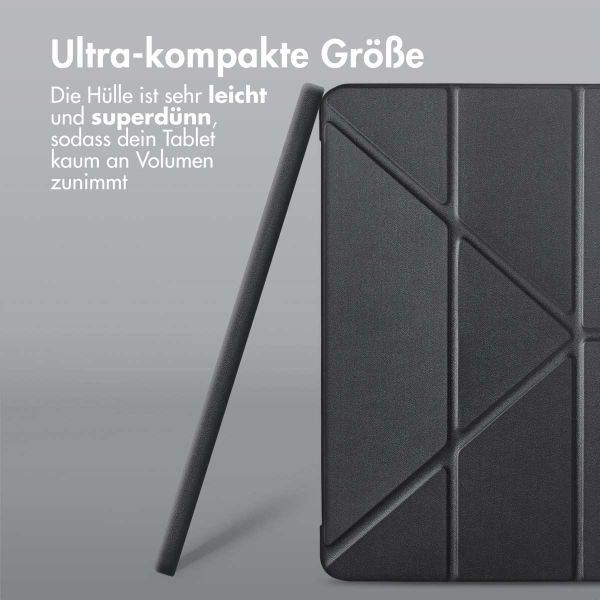 imoshion Origami Klapphülle für das Samsung Galaxy Tab S9 11.0 Zoll - Schwarz