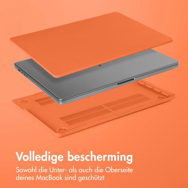 imoshion Hard Cover für das MacBook Pro 13 Zoll (2020 / 2022) - A2289 / A2251 - Apricot Crush Orange