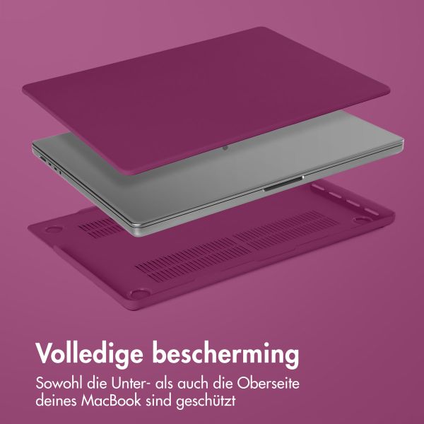 imoshion Hard Cover für das MacBook Air 13 Zoll (2018-2020) - A1932 / A2179 / A2337 - Bordeaux