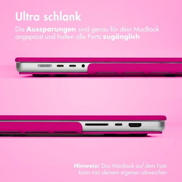 imoshion Hard Cover für das MacBook Pro 13 Zoll (2020 / 2022) - A2289 / A2251 - Hot Pink