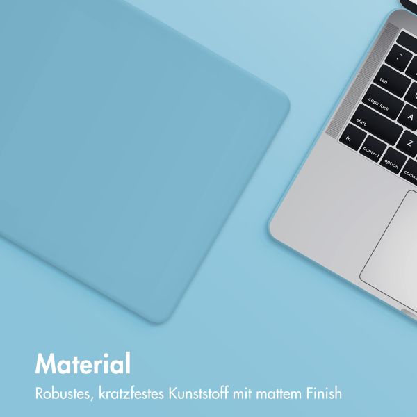 imoshion Hard Cover für das MacBook Air 15 Zoll (2023) / Air 15 Zoll (2024) M3 chip - A2941 / A3114 - Soft Blue