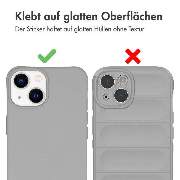 Accezz EasyLock Handyhalterung Auto - Inklusive Hülle für das iPhone 15 - Lüftungsgitter -  360 Grad drehbar - Schwarz