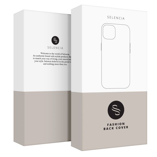 Selencia Vivid Back Cover für das iPhone 14 Pro Max - Dream Swirl Orange