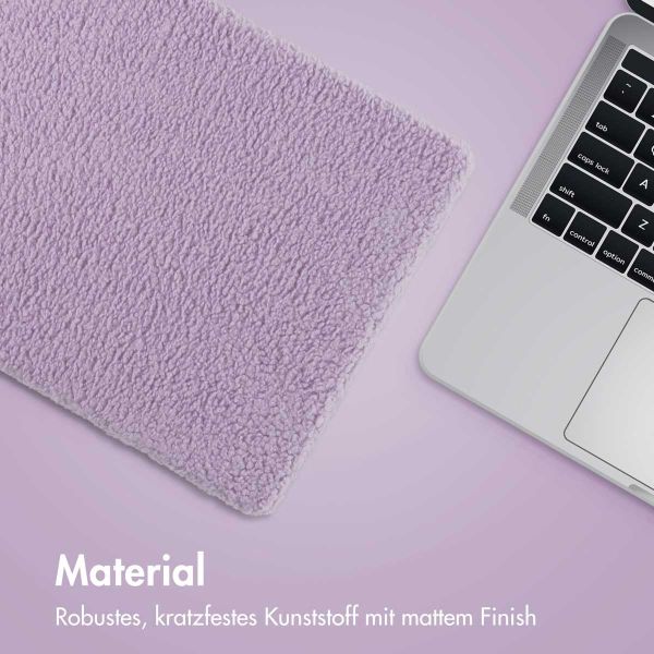 imoshion Teddy Hard Cover für das MacBook Pro 13 Zoll (2020 / 2022) - A2289 / A2251 / A2338 - Lavender Lilac