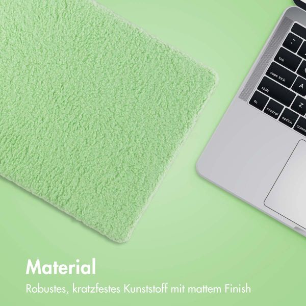 imoshion Teddy Hard Cover für das MacBook Air 13 Zoll (2018-2020) - A1932 / A2179 / A2337 - Matcha Green