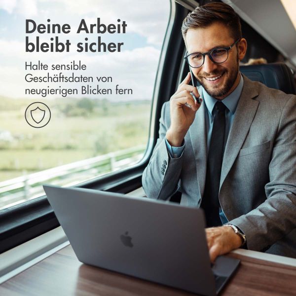 Accezz Magnetische Privacy Displayschutzfolie für MacBook Air 13 Zoll (2018 - 2020) / Pro 13 Zoll (2018 - 2022) - A1932 / A2179 / A2337