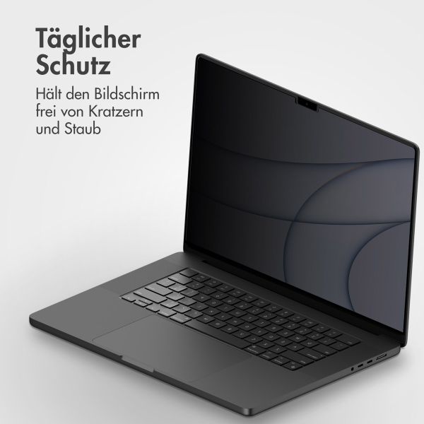 Accezz Magnetische Privacy Displayschutzfolie für MacBook Air 13 Zoll (2018 - 2020) / Pro 13 Zoll (2018 - 2022) - A1932 / A2179 / A2337