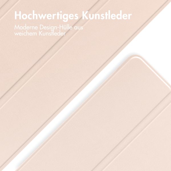 imoshion Trifold Klapphülle für das iPad 10 (2022) 10.9 Zoll - Beige