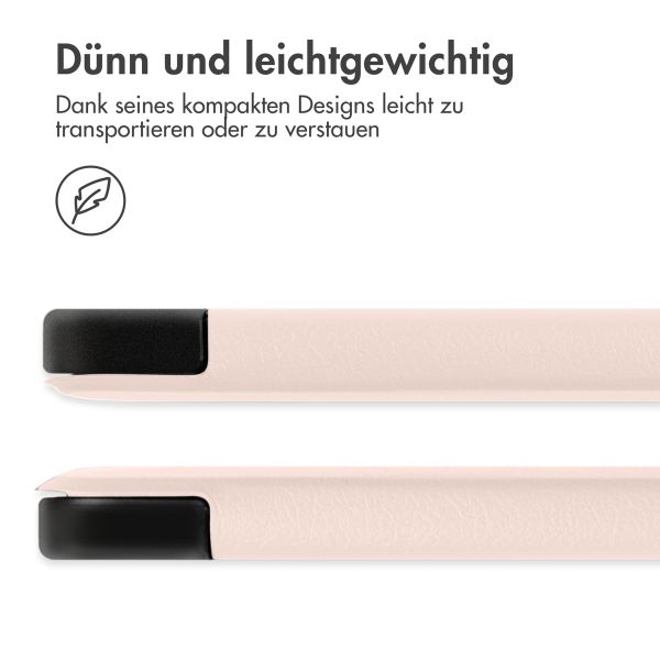 imoshion Trifold Klapphülle für das iPad 10 (2022) 10.9 Zoll - Beige