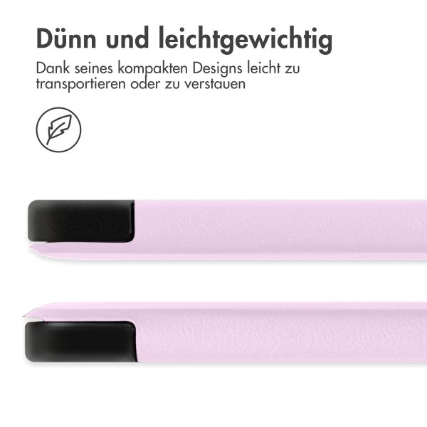 imoshion Trifold Klapphülle für das iPad 9 (2021) 10.2 Zoll / iPad 8 (2020) 10.2 Zoll / iPad 7 (2019) 10.2 Zoll - Rosa