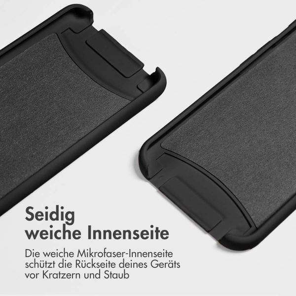 imoshion Color Backcover mit abtrennbarem Band für das Samsung Galaxy S21 Ultra - Schwarz