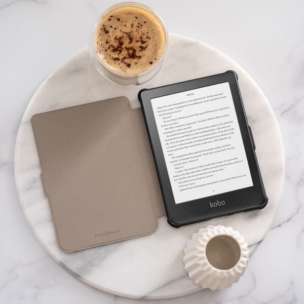 imoshion Slim Soft Case Sleepcover für das Kobo Nia - Roségold