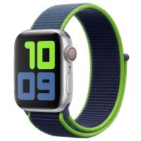 Apple Sport Loop Armband für Apple Watch Series 1-9 / SE - 38/40/41 mm / Series 10 - 42 mm - Neon Lime