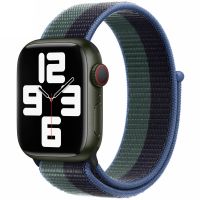 Apple Sport Loop Armband für Apple Watch Series 1-9 / SE - 38/40/41 mm / Series 10 - 42 mm - Midnight/Eucalyptus