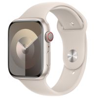 Apple Sport Band für Apple Watch Series 1-10 / SE / Ultra (2) - 42/44/45/46/49 mm - Größe M/L - Starlight