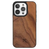 Woodcessories Bumper Case MagSafe für das iPhone 15 Pro Max - Walnut