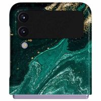 Burga Snap Back Cover für das Samsung Galaxy Z Flip 4 - Emerald Pool