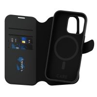 PanzerGlass CARE Tango 2-in-1 Wallet Case MagSafe für das iPhone 16 Pro - Schwarz